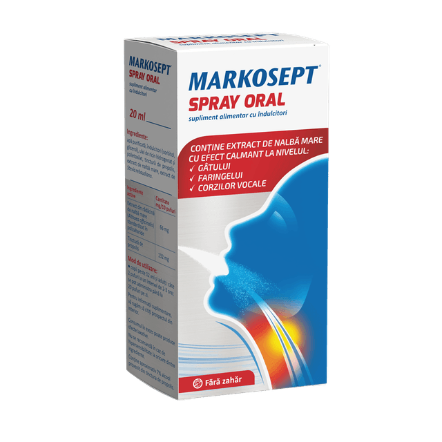 MARKOSEPT spray oral x 20 ml