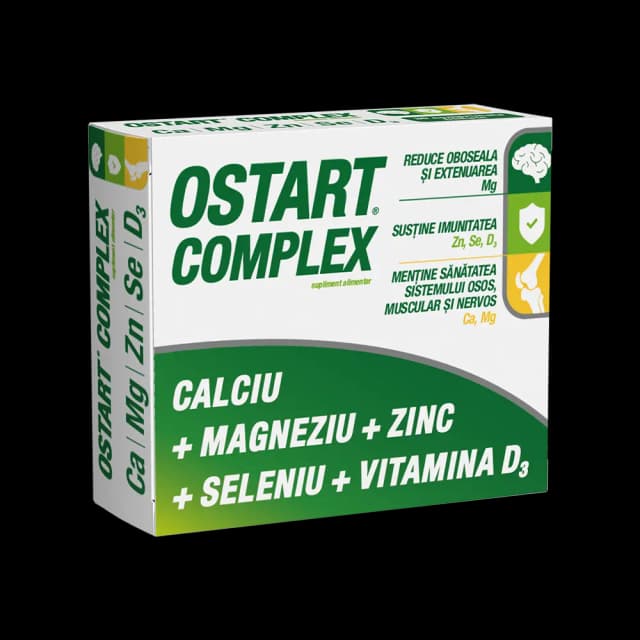 Ostart Complex Ca + Mg + Zn + Se + D3