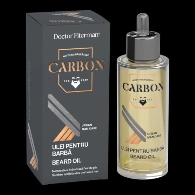 Doctor Fiterman CARBON Ulei pentru barbă x 30 ml