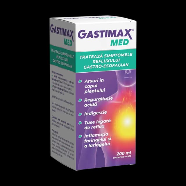 Gastimax MED suspensie orală