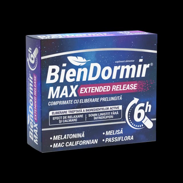 BienDormir Max Extended Release, comprimate