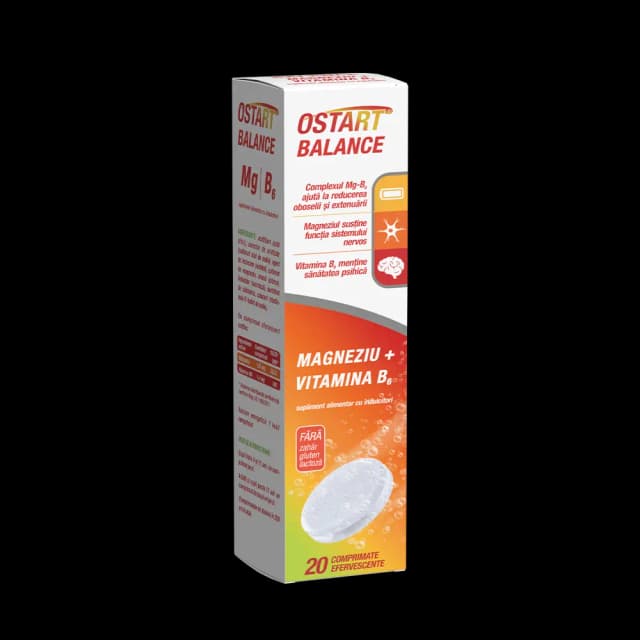 Ostart Balance Mg + B6, efervescente